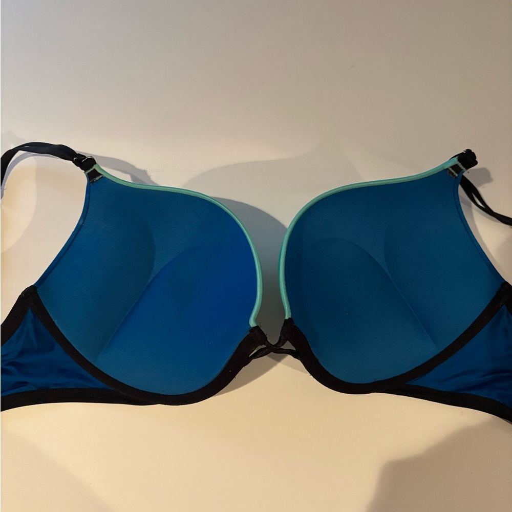 Victoria’s Secret Sz 36D Bombshell Plunge Colorblock Underwire Bra - Picture 7 of 10